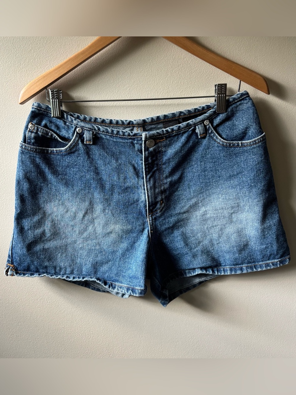 No Boundaries Blue Denim High-Rise Jean Shorts